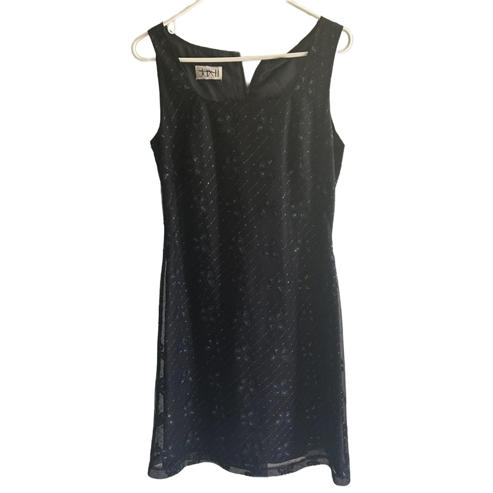 Jax fit and flare sleeveless black dress ,Size 8 - Picture 8 of 8